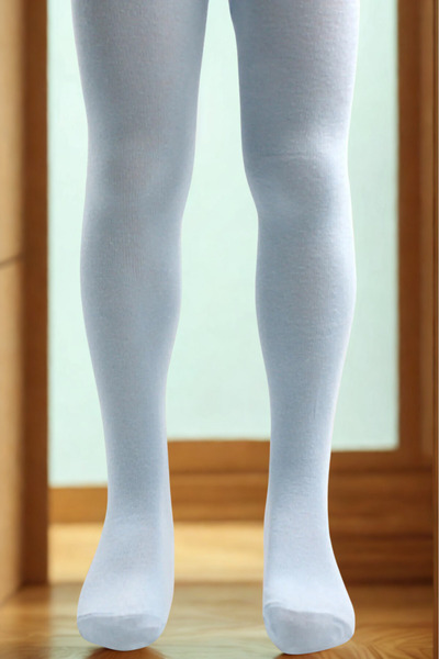 KARDEŞLER ÇORAP Girl's Blue Cotton Pantyhose