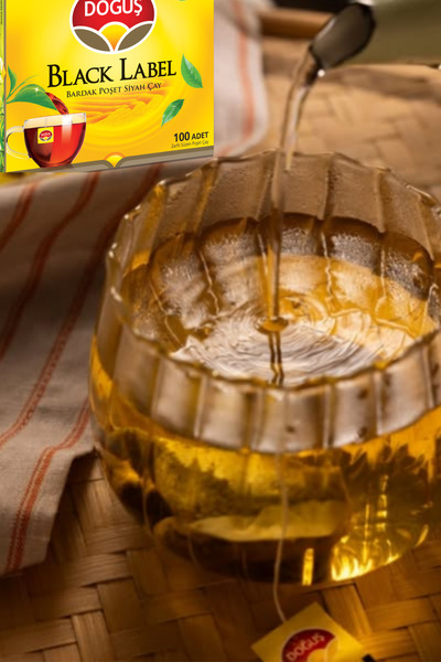 Doğuş Çay Black Label 100’lü Bardak Poşet Çay X 3 Adet