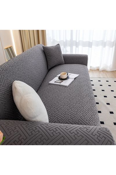 uzhanem Jacquard 3-Person Sofa Cover, Sofa Bed Sofa Cover (Product Content 1Pcs) Sofa Cover