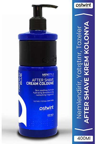 Ostwint Tıraş Sonrası Krem Kolonya Balsam Premium Blue 400 Ml