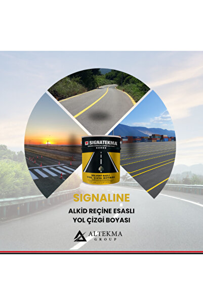 Signatekma Yol Çizgi Boyası Ve Otopark Boyası 25 Kg