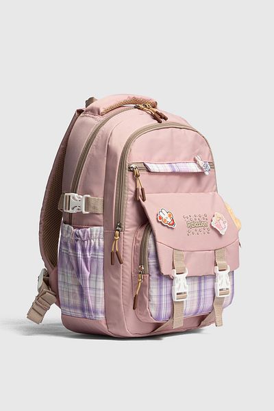 Relaxion Rlx-1396 Set de 3 geanți pentru școală primară pentru copii, cu suport pentru creion și cutie de prânz, rucsac PURPLE