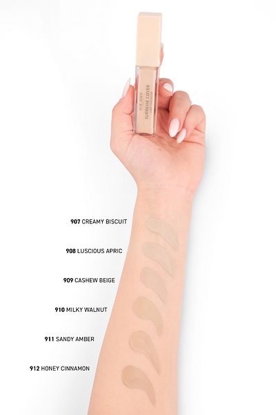 Alix Avien Permanent, Moisturizing, Cell Repairing Anti-Blemish Concealer - Supreme Cover Concealer 907 Creamy Biscuit
