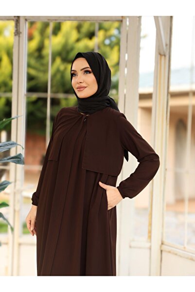 MODA Hac Ve Umrelik Cepkenli Medine Ipeği Ferace