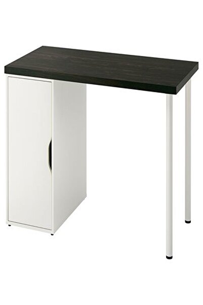 IKEA Çalışma Masası, Venge-beyaz, 140x60 Cm, Lagkapten, Adıls