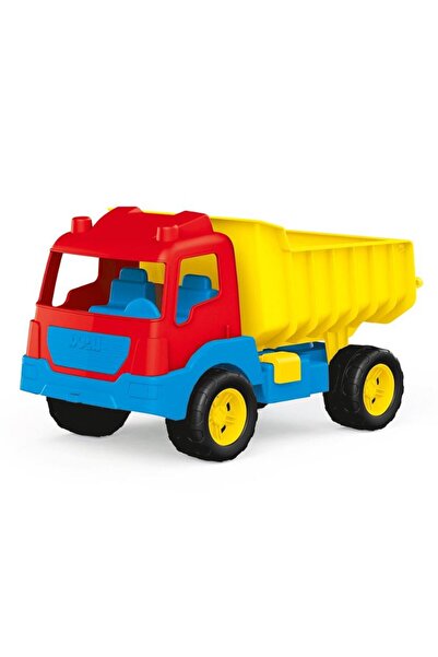 Dolu 7123 Oyuncak Damperli Kamyon Pencereli 38 cm Çocuk Kamyonu