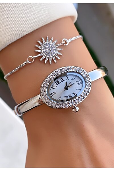 Merand Silver Color Women's Wristwatch