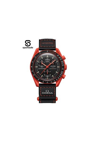 Swatch x أوميغا لافا SO33O100 -SPARKSOLE