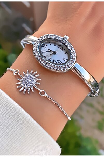 Merand Silver Color Women's Wristwatch