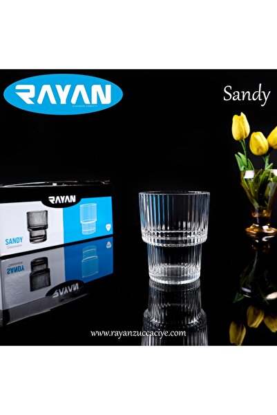 Genel Markalar maQam glass Origami 6'lı Borosilikat Cam Latte ve Kahve Bardağı