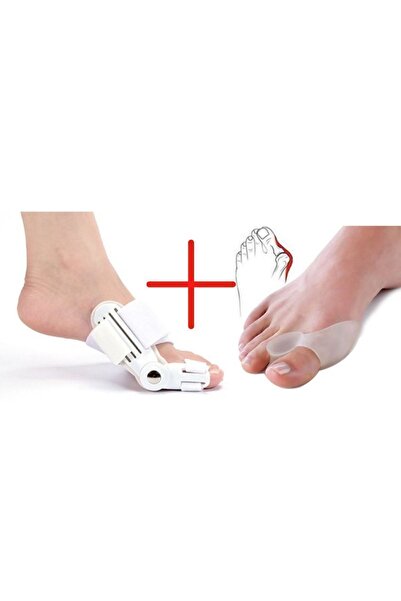 Genel Markalar Gece Ateli ve 2'li Makara Ayak Baş Parmak Destek Seti