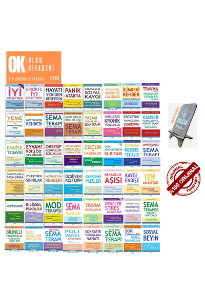 Psikonet Yayınları 48 Kitaplık dev full set / TELEFON TUTUCU HEDİYEMİZ / ORJİ...