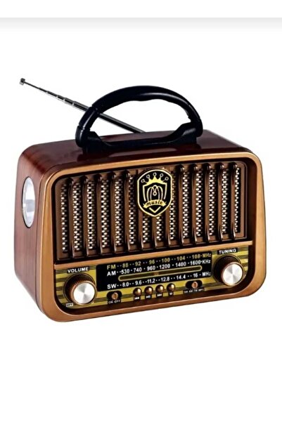 Everton Rt-878 Usb/bt/fm Nostajik Radyo Fenerli Müzik Çalar