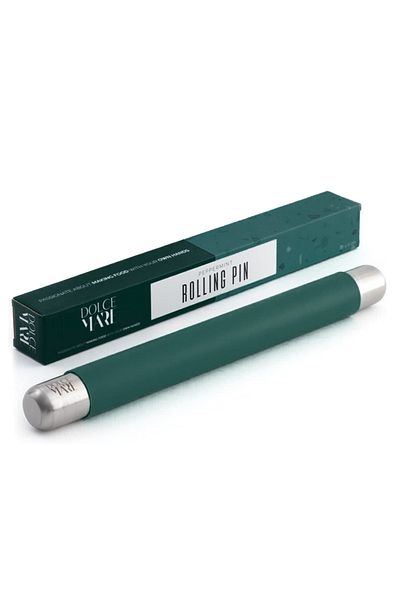 Dolce Mare Sucitor din silicon pentru bucătărie sau cofetărie, DOLCE MARE, 35 cm X 4 cm, Verde