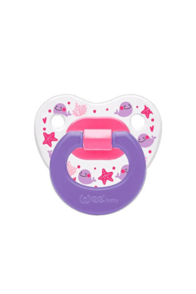 Wee Baby Desenli Damaklı Emzik 0-6 Ay Kod 833