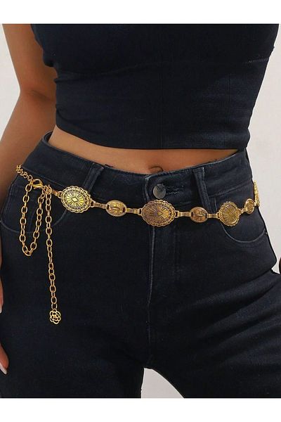 Pina Vintage ζώνη με αλυσίδα σε στυλ Bohemian