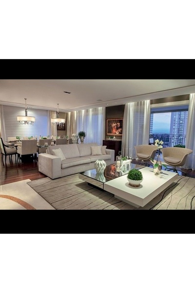 LUXURY VİLLA ORTA SEHPA GÜMÜŞ AYNALI VE BEYAZ CAMLI ORTA SEHPA 140X140 YÜKSEK...