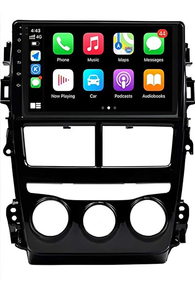 Toyota Android screen for Toyota Yaris 2018-2021 (RAM 2 - Memory 32) supports CarPlay and Android Auto
