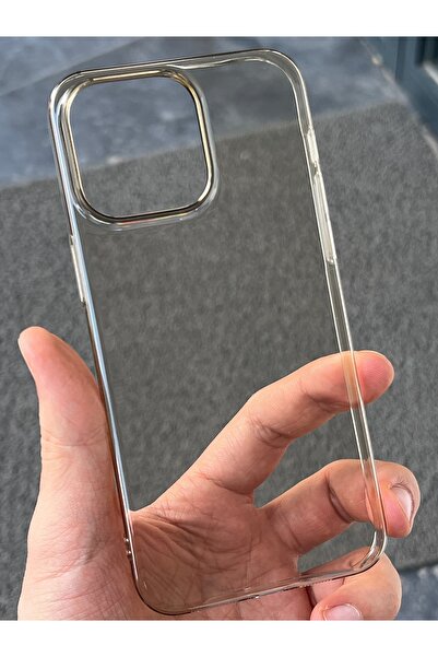 EDELFU iPhone 15 Pro Max için Sararmaz Sert Mika Kapak Hafif ve ince Koruyucu...