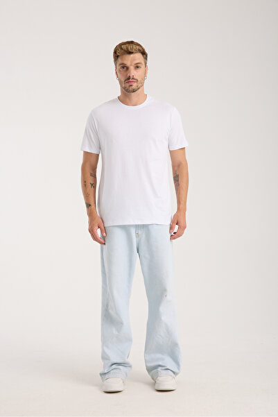 Pumba Erkek Bisiklet Yaka Basic T-Shirt