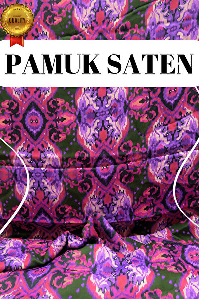 kumaş sarayı Pamuk Saten Kumaş - Elbiselik Eteklik Abiyelik Şalvarlık - Terzi...