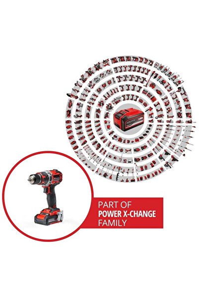 Einhell TP-CD 18/50 Li-i BL (2x2,0Ah) Çift Akülü Darbeli Vidalama - 4513940