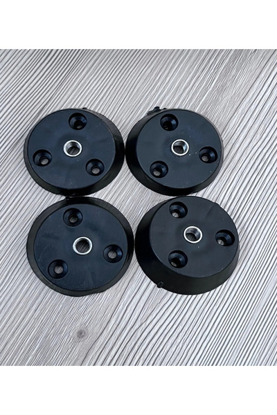 HAMADEX Açılı Plastik Bağlantı Aparatı Masa, Sandalye, sehpa 4 Lü + 12 Adet Vida (M8 VİDA GİRİŞLİ)