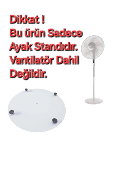 SÜPÜRGE ATÖLYESİ King Kv1618 Alabora Vantilatör Ayak Standı