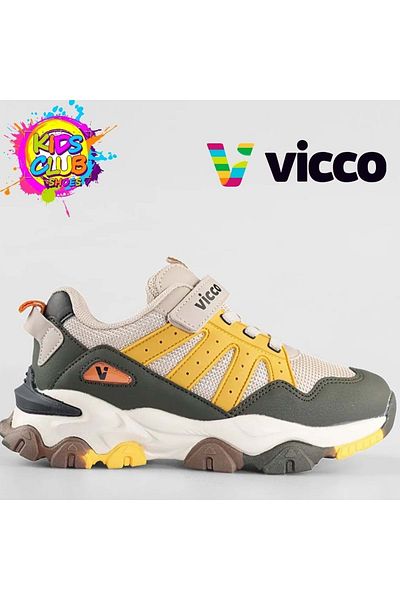 Vicco Teo Orthopedic Children's Sports Shoes Beige