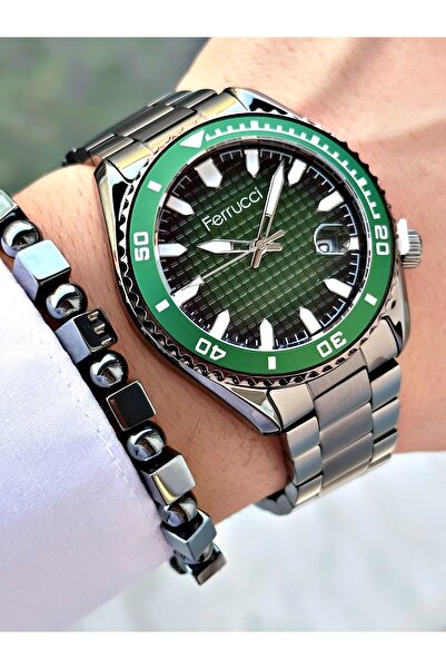 Ferrucci Function FCF14521FS.04 Çelik Kordon Erkek Kol Saati