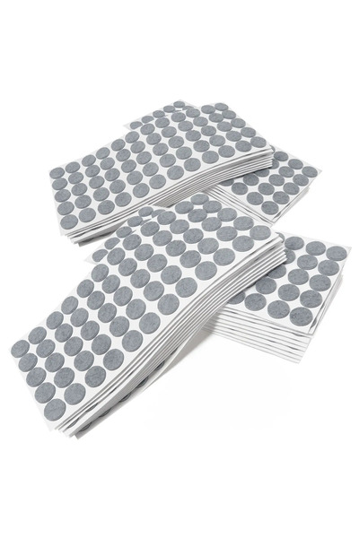 TREND KULP 24 mm Adhesive Furniture Leg Felt Floor Protector Table Chair Parquet Protection Pad (Pack of 33)