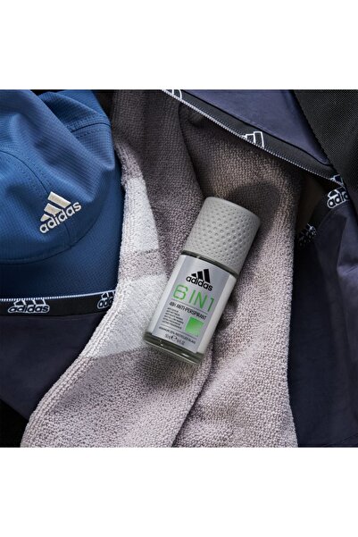 adidas 6in1 Anti-Perspirant Roll-On for Men, 50ml – Long-Lasting Sweat Protection