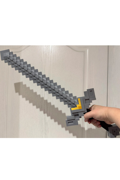 GRAT3D Minecraft Filmi Elmas Kılıç Oyuncağı 100 Cm
