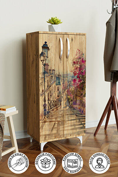 Hediyeler Kapında Dream Alley 3 Raflı Çok Amaçlı Dolap Mutfak Salon Banyo Ofi...