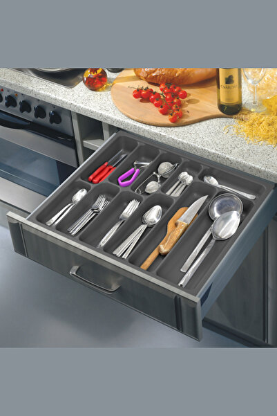 VİLİNZE Drawer Cutlery Gray - 50X43 cm