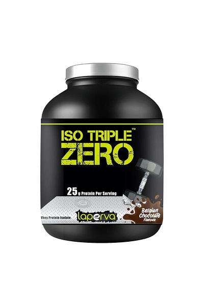 Laperva Iso Triple Zero Next Generation, Belgian Chocolate, Isolated Whey Protein - 5 Lb