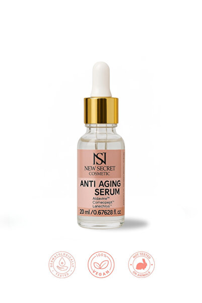 New Secret Cosmetic Antı-Aging Serum Kırışıklık Karşıtı Yaşlanma Ve Kırışıklı...