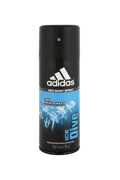 adidas مجموعة هدايا للرجال: آيس دايف أو دو تواليت 100 مل + جل استحمام 250 مل + مزيل عرق 150 مل