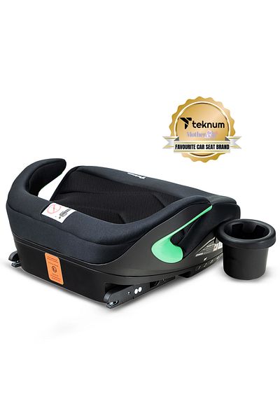 TEKNUM TEKNUM Car Seat I-Size Booster with 4 Reclining Mode & Isofix - Black