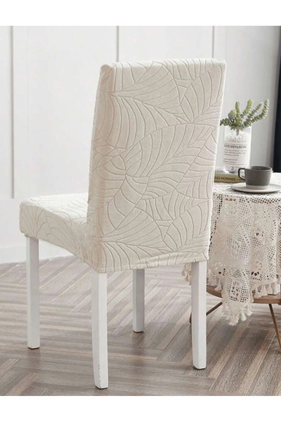 ÖZMAKAN Yüksek kaliteli sandalye kılıfı,örtüsü ,lastıklı,yıkanabılır, lastiklidir 1 adet