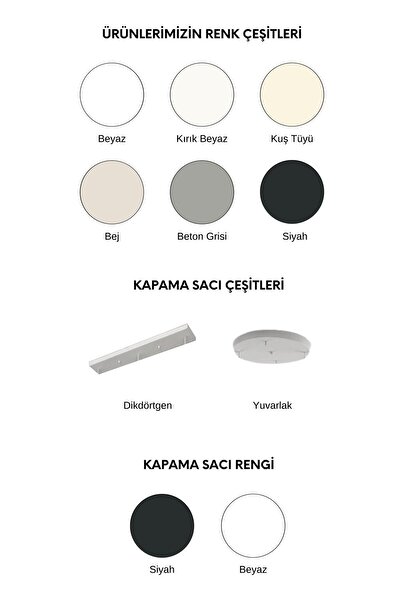 Lunalore Üçlü Beton Görünümlü Avize – Salon Yemek Masası Üzeri Modern Aydınlatma E27 30x30x30CM