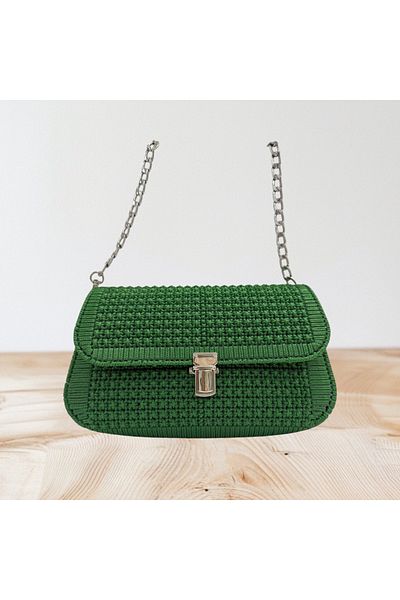 PAMUK DÜNYAM HOME Bag, Macrome Knitting, Chain ​​Hanger