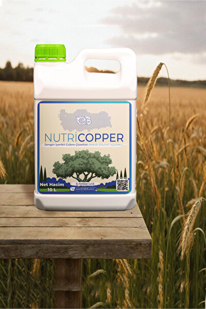 ECOBOR Nutri Cooper Zengin İçerikli Gübre Çözeltisi 10 Lt