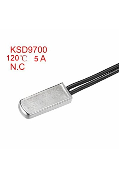 Maroces 120˚C DERECE TERMİK FUSE KABLOLU 120 METAL TERMOSTAT 5A KSD9700