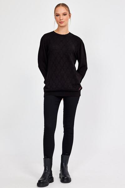 ALEXANDERGARDI Jacquard Sleeve Knitwear Sweater (E20-5114)