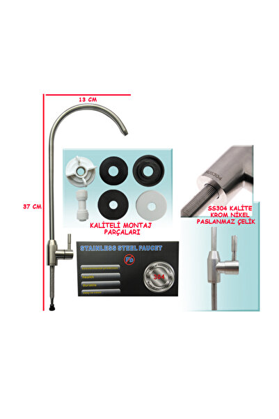 Orbita Ss304 Paslanmaz Ultralüks Arıtma Musluğu