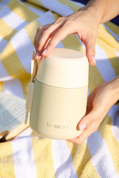 Le murano ترمس طعام بون ابيتيت - فانيليا 500 مل