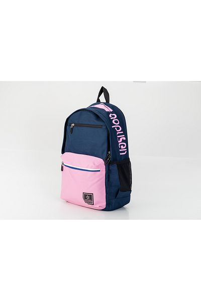 Generic Kids School Backpack Deep Blue/Pink