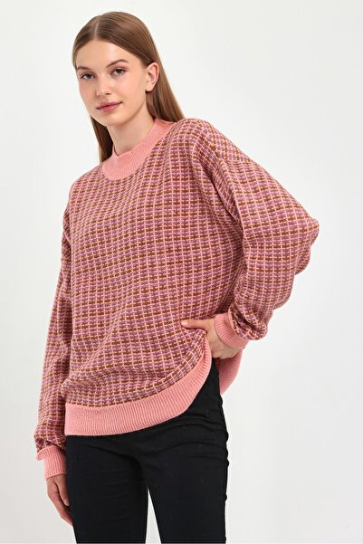 ALEXANDERGARDI DESENLİ YARIM BALIKÇI TRİKO KAZAK (B23-5804)