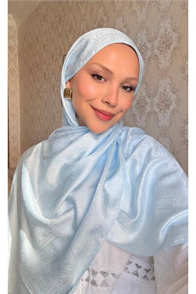 lune ETNİK MONEGRAM ŞAL BEBE MAVİSİ